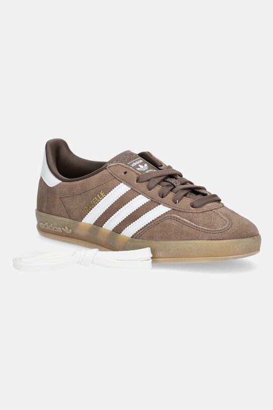 adidas Originals sneakersy zamszowe Gazelle Indoor JQ0175 brązowy