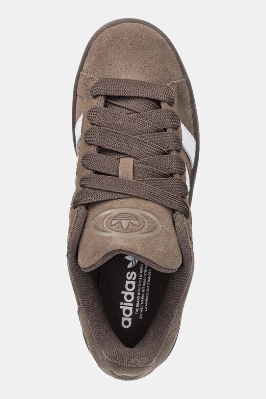adidas Originals sneakers din piele Campus 00s maro JH8789