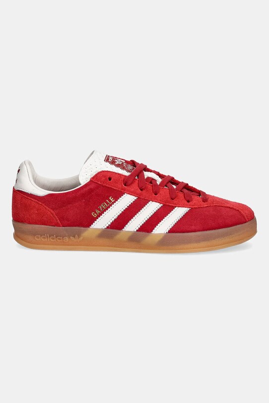Tenisice od brušene kože adidas Originals Gazelle Indoor PRO JH5431 crvena SS25