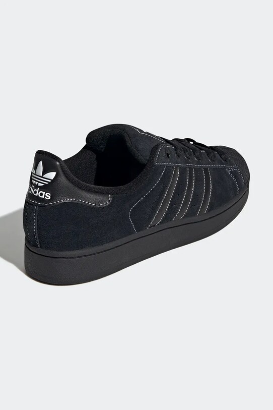 Obuća Tenisice od brušene kože adidas Originals Superstar II JH5470 crna