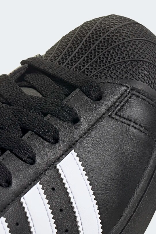 Kožne tenisice adidas Originals Superstar II JI0079 crna