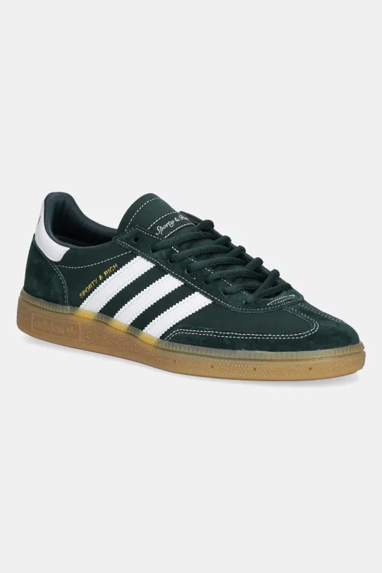 adidas Originals suede sneakers Handball Spezial x Sporty&Rich green color JP7067 JP7067