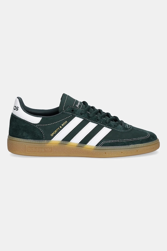 adidas Originals suede sneakers Handball Spezial x Sporty&Rich JP7067 green color JP7067