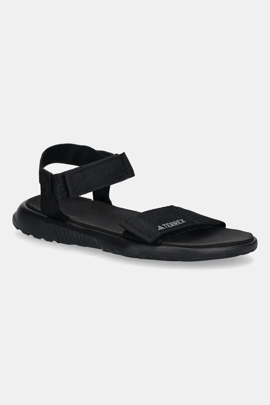 Σανδάλια adidas TERREX Hydroterra Light φλατ μαύρο JQ2571