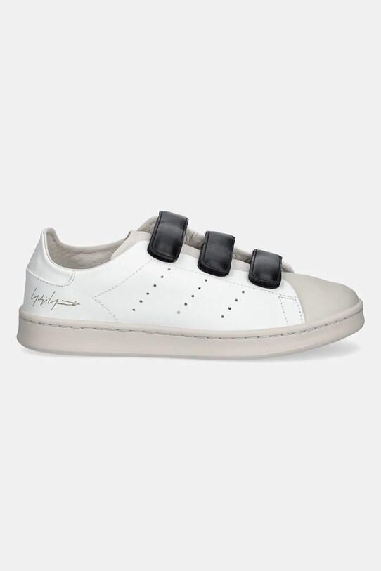Кожени маратонки Y-3 Stan Smith Velcro JQ5000 бял SS25