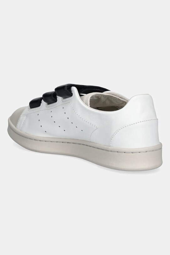 Обувки Кожени маратонки Y-3 Stan Smith Velcro JQ5000 бял