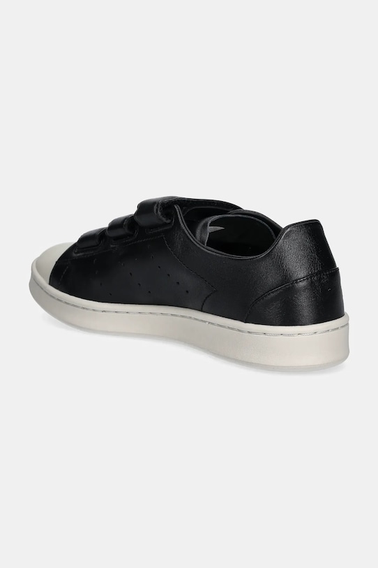 Shoes Y-3 leather sneakers Stan Smith Velcro JQ5001 black