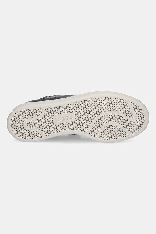 Kožené tenisky Y-3 Stan Smith Velcro JQ5001 černá