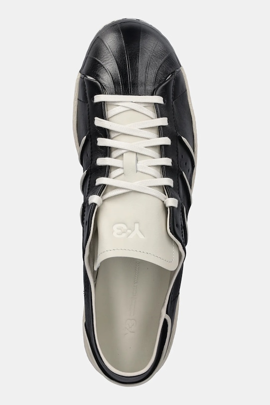 Y-3 leather sneakers Superstar black JS0575