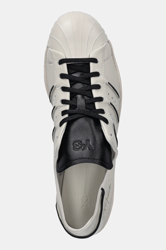 Y-3 leather sneakers Superstar beige JS0576