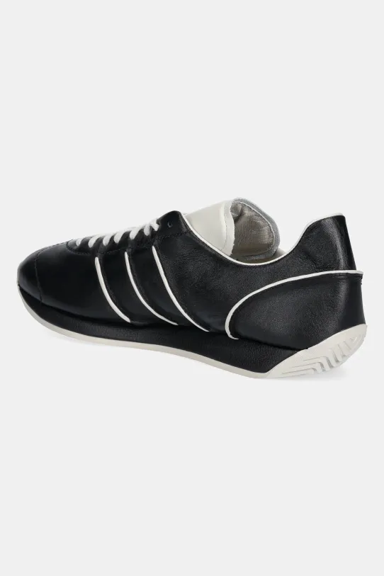 Încălțăminte Y-3 sneakers din piele Country JS0586 negru