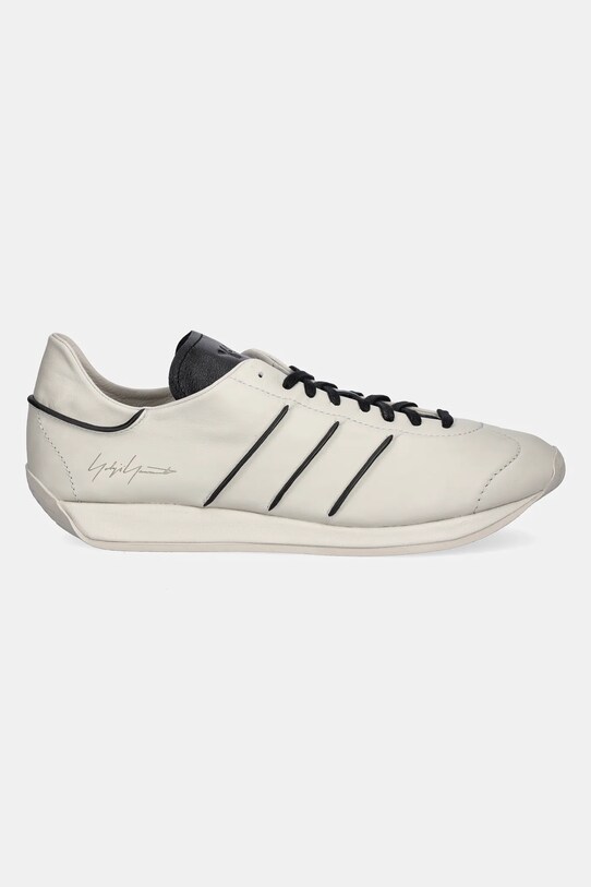Y-3 sneakersy skórzane Country JS0588 beżowy SS25