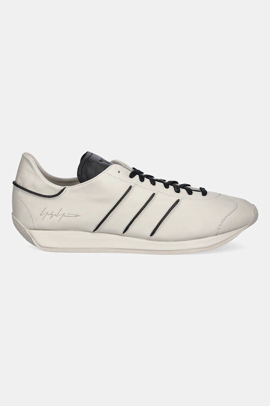 Kožne tenisice Y-3 Country JS0588 bež SS25