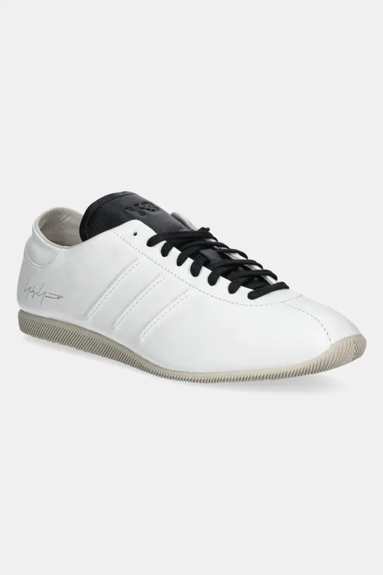 Y-3 sneakers in pelle Japan flat bianco JS1110