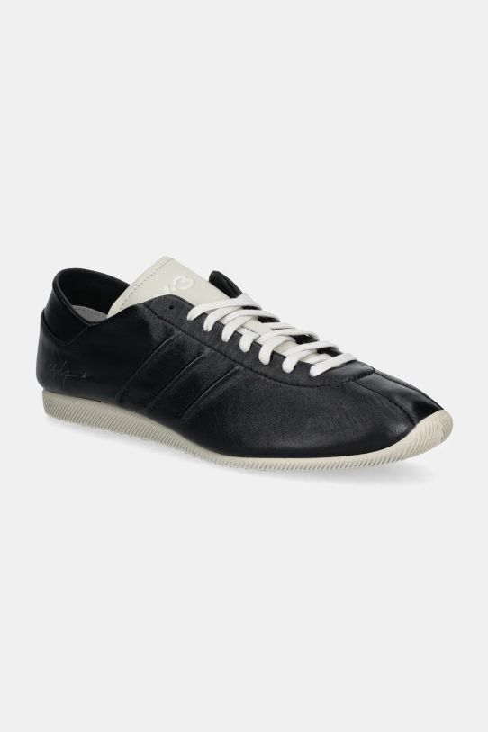 Y-3 sneakers in pelle Japan flat nero JS1111