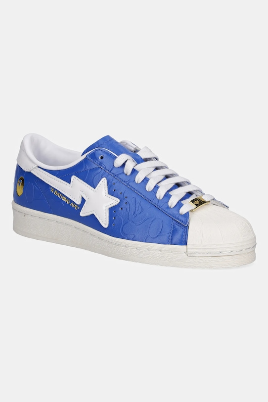 adidas Originals x BAPE SSTR PACK sneakers blue color JR2702 JR2702