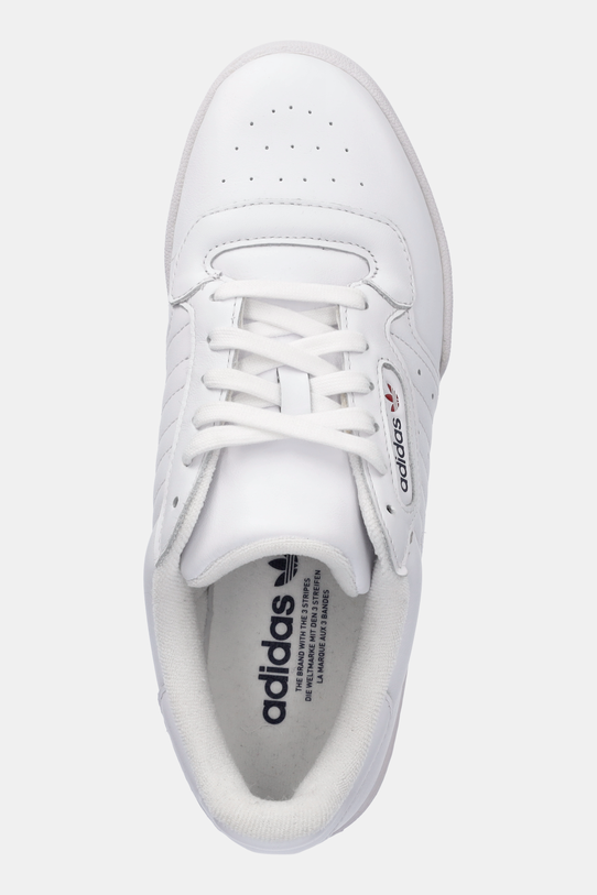 Шкіряні кросівки adidas Originals Powerphase білий JH5481