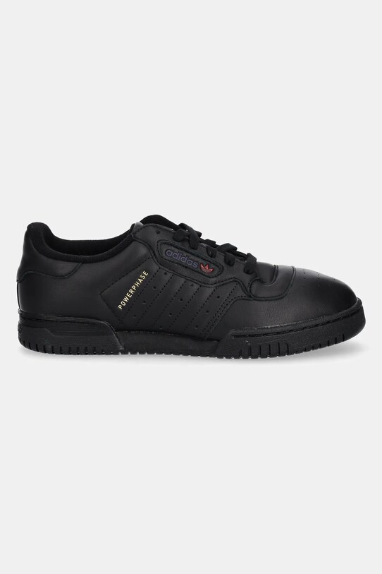 adidas Originals sneakersy skórzane Powerphase JH5482 czarny SS25