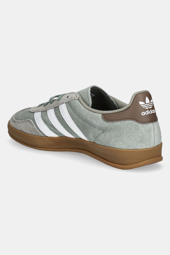 Încălțăminte adidas Originals sneakers din piele intoarsă Gazelle Indoor JI3526 verde
