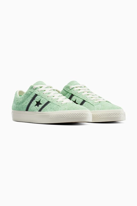 Замшевые кеды Converse One Star Academy Pro A10578C зелёный SS25
