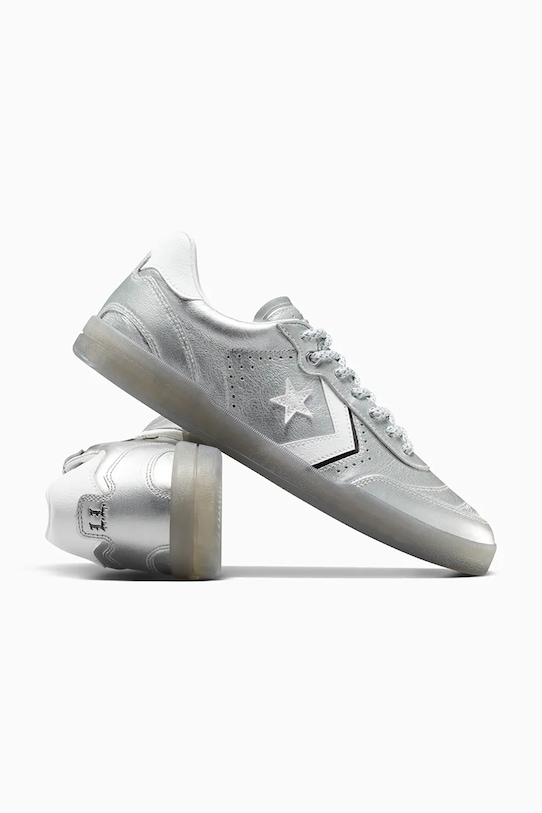 Кожаные кроссовки Converse Louie Lopez Pro 2 A10594C серый