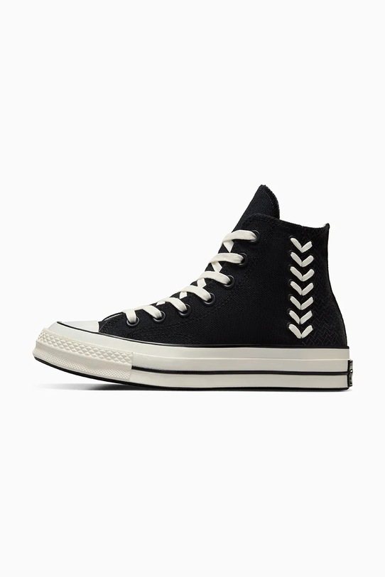 Πάνινα παπούτσια Converse Chuck 70 A10669C μαύρο