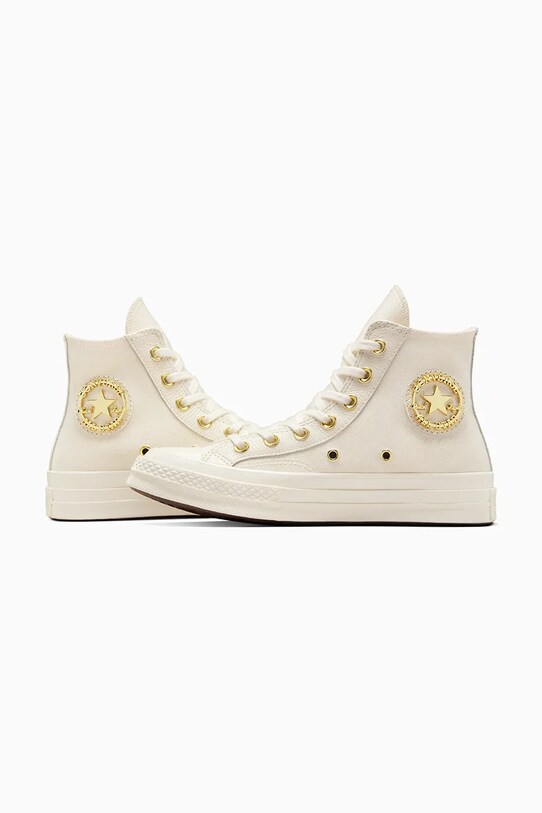 Πάνινα παπούτσια Converse Chuck 70 λευκό A12555C