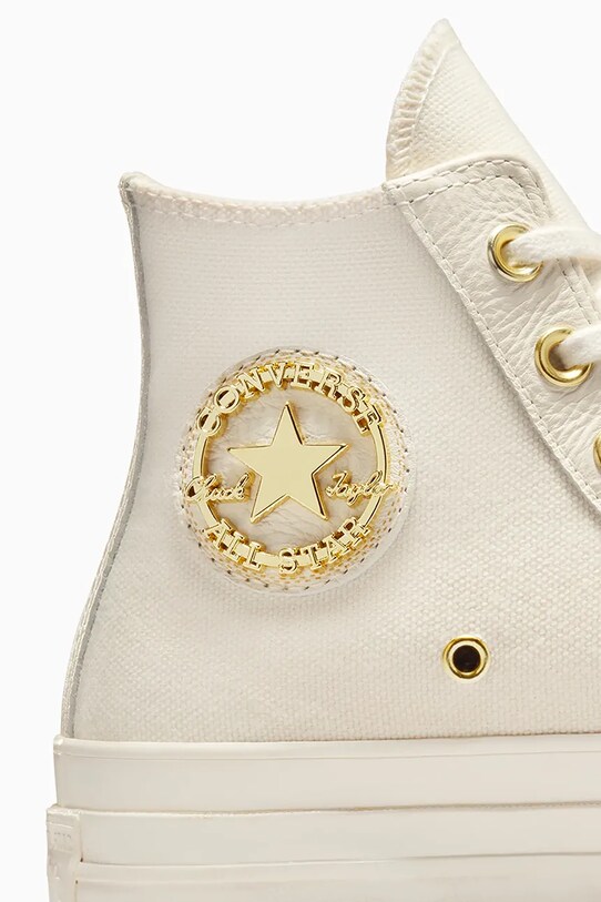 Πάνινα παπούτσια Converse Chuck 70 A12555C λευκό