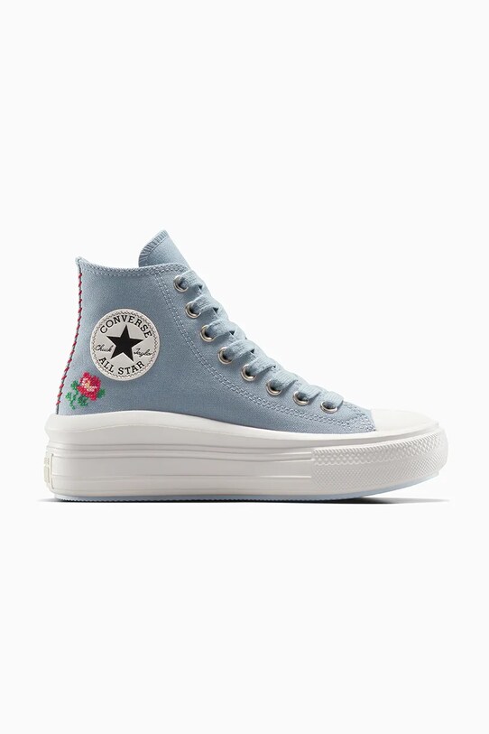 Кеды Converse Chuck Taylor All Star Move платформа голубой A12571C