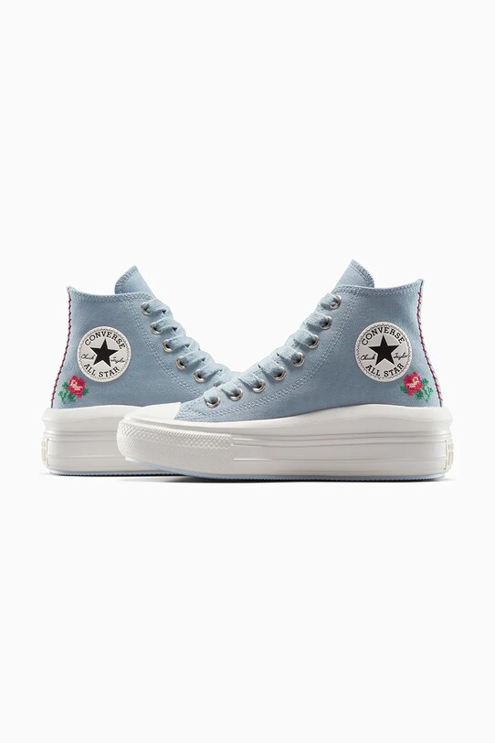Кеды Converse Chuck Taylor All Star Move голубой A12571C
