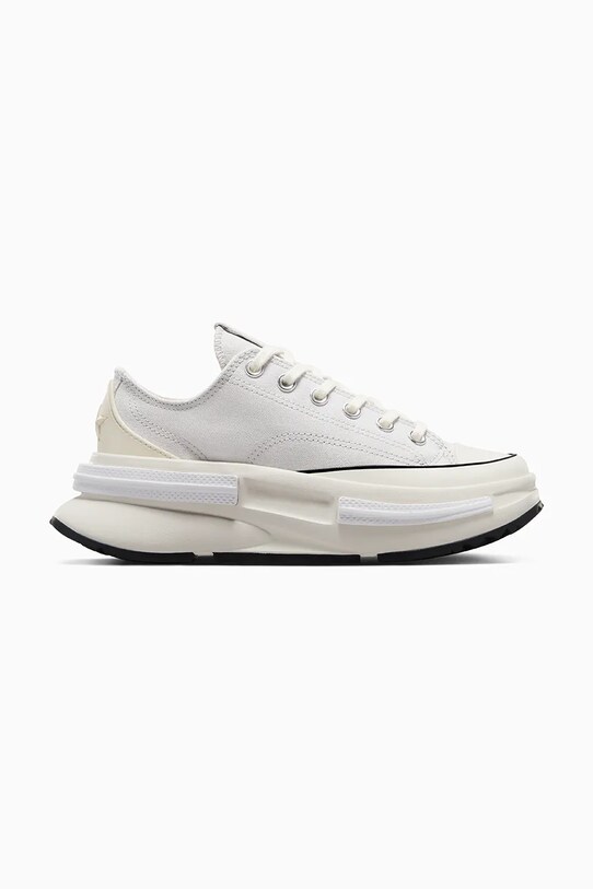 Πάνινα παπούτσια Converse Run Star Legacy CX πλατφόρμα γκρί A12590C