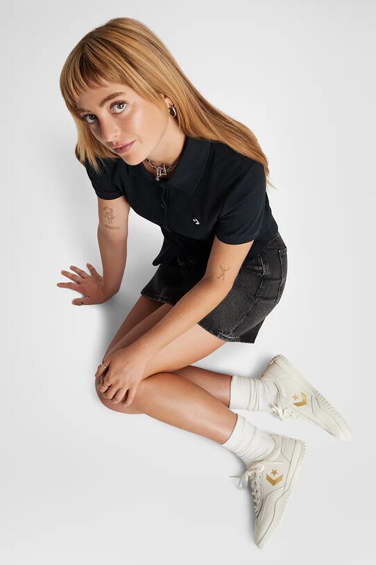 Usnjene superge Converse Run Star Trainer A12778C