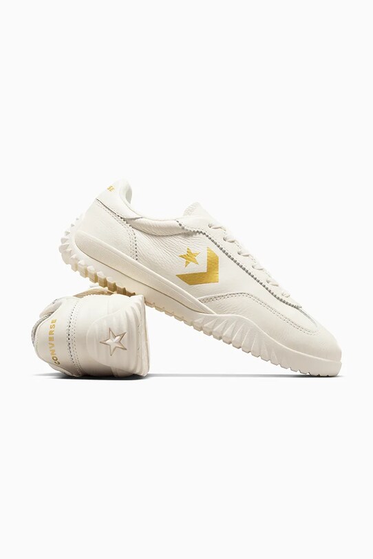 Usnjene superge Converse Run Star Trainer bela A12778C