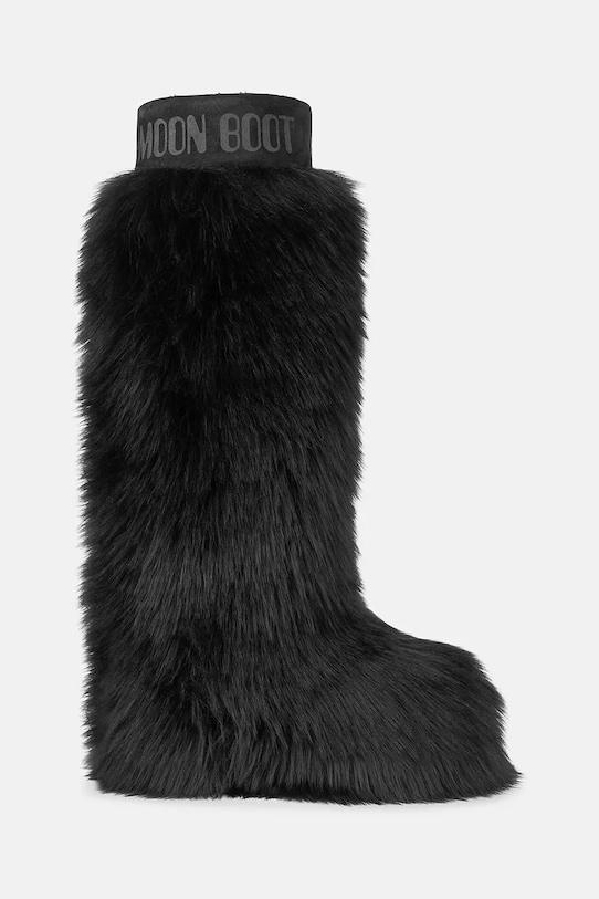 Moon Boot śniegowce MB ICON YETI EXTRA syntetyczny czarny 80D1402970.N001