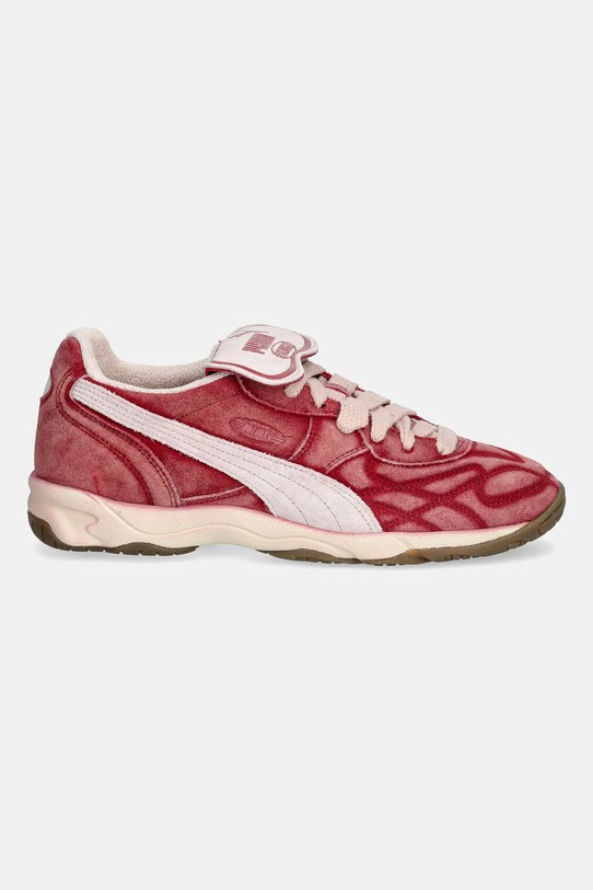 Puma sneakers din piele intoarsă King Indoor The NeverWorn V 402250 roz SS25