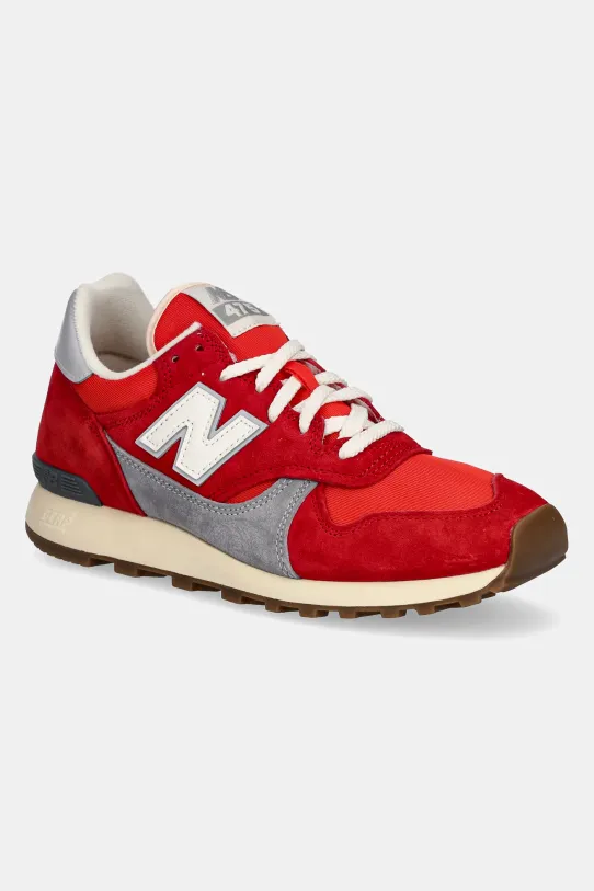 Маратонки New Balance U475FA велур червен U475FA