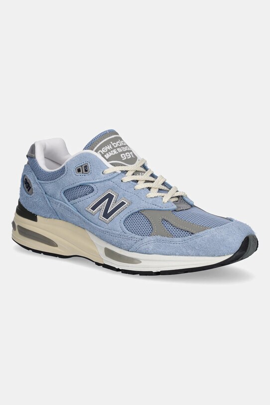 New Balance sneakersy U991BV2 Made in UK tekstylny niebieski U991BV2