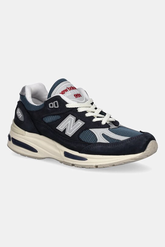 Αθλητικά New Balance Made in UK δέρμα σαμουά σκούρο μπλε U991VN2