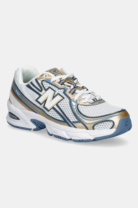 New Balance sneakers 740 finta pelle fiore blu U740HB2