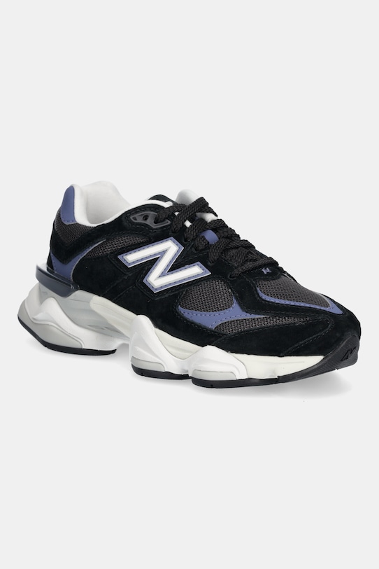 New Balance sportcipő 9060 nappa bőr fekete U9060EEO