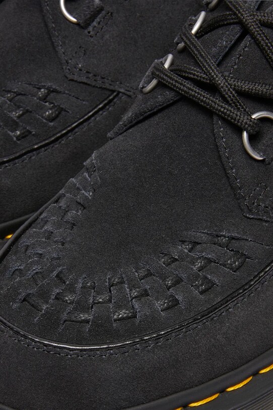 Obuwie Dr. Martens półbuty zamszowe Ramsey DM40572001 czarny