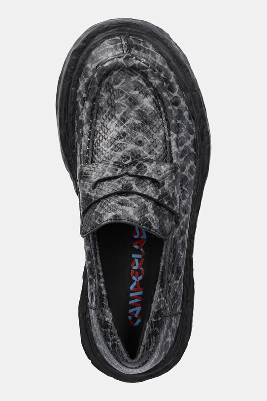 CAMPERLAB bőr mokaszin Vamonos fekete A500023.007