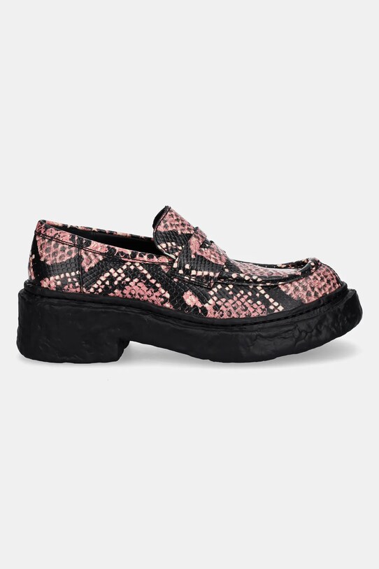 CAMPERLAB mokasyny skórzane Vamonos A500023.008 różowy SS25