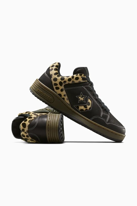 Obuwie Converse sneakersy skórzane Weapon A12707C czarny