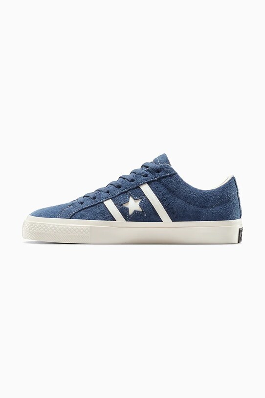 Замшевые кеды Converse One Star Academy Pro A10579C тёмно-синий