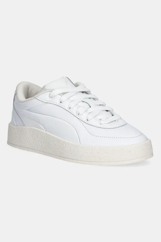 Puma leather sneakers CA Luxe flat white 400828