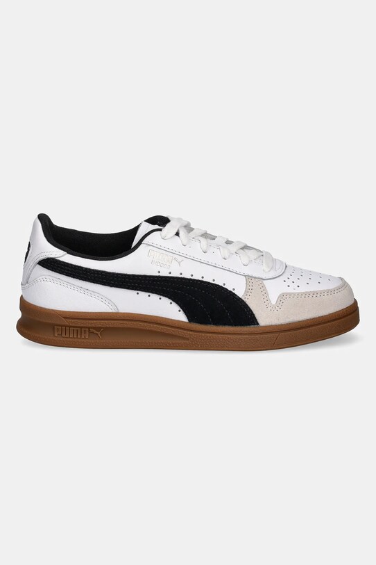Δερμάτινα αθλητικά παπούτσια Puma Indoor 401360 λευκό SS25