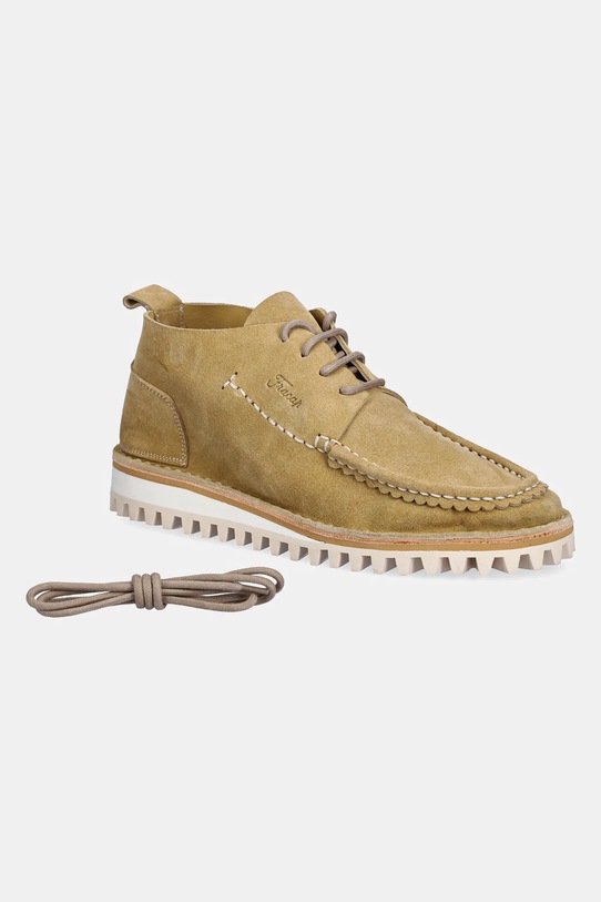 Fracap półbuty skórzane Shoes H146 beżowy