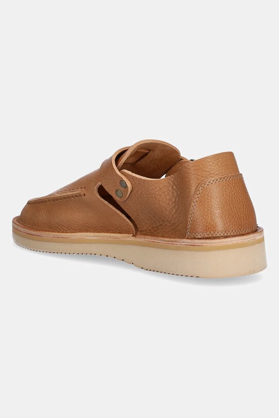 Obuv Kožené mokasíny Fracap Sandals D151 hnedá