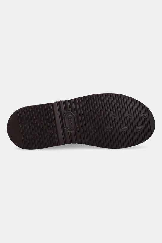 Kožne mokasinke Fracap Sandals D151 smeđa